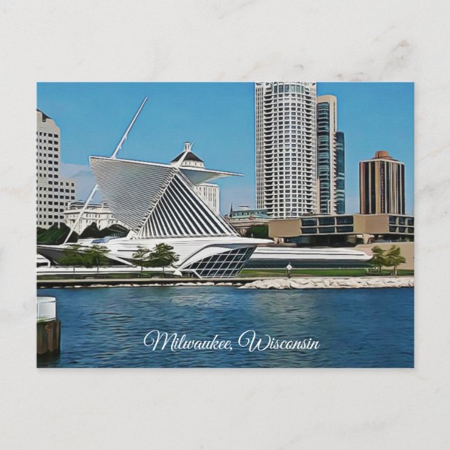 Milwaukee, Wisconsin  Postcard (Front)