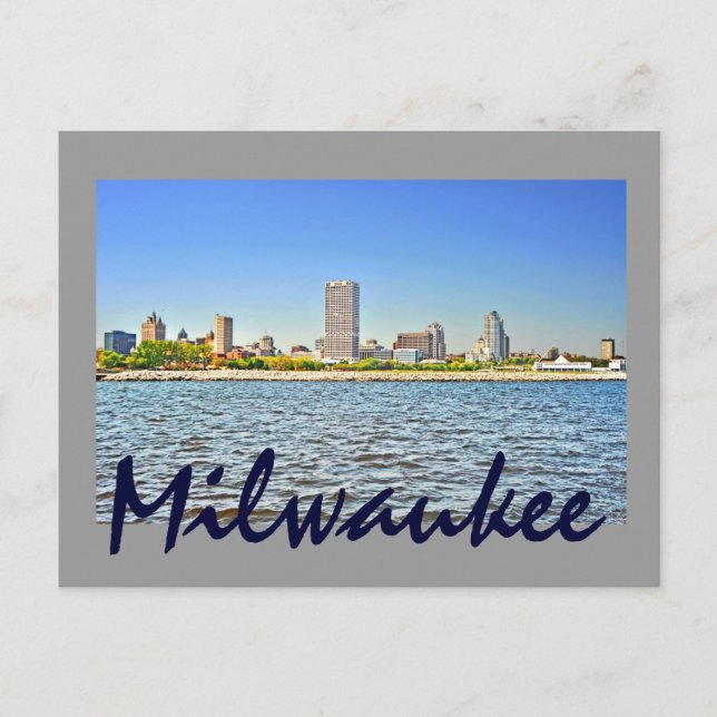 Milwaukee, Wisconsin, U.S.A. Postcard (Front)