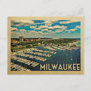 Milwaukee Wisconsin Vintage Travel Postcard