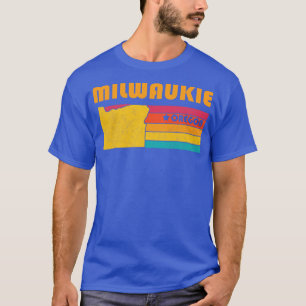 Milwaukie Oregon Vintage Distressed Souvenir T-Shirt