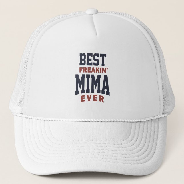 Mima Trucker Hat (Front)