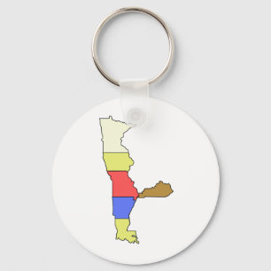 MIMAL the Elf, The Five State Chef Key Ring