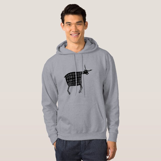 Mimbres Pottery Design Hoodie (Front Full)