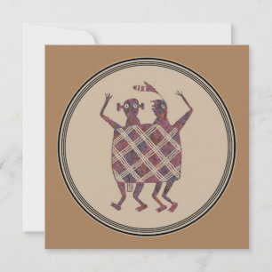 Mimbres Pottery Design Invitation