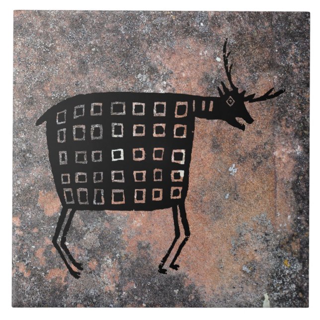 mimbres Pottery Design Tile (Front)