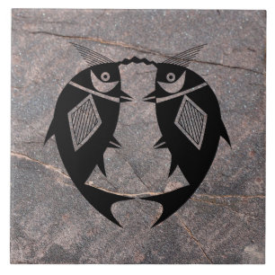 mimbres Pottery Design Tile