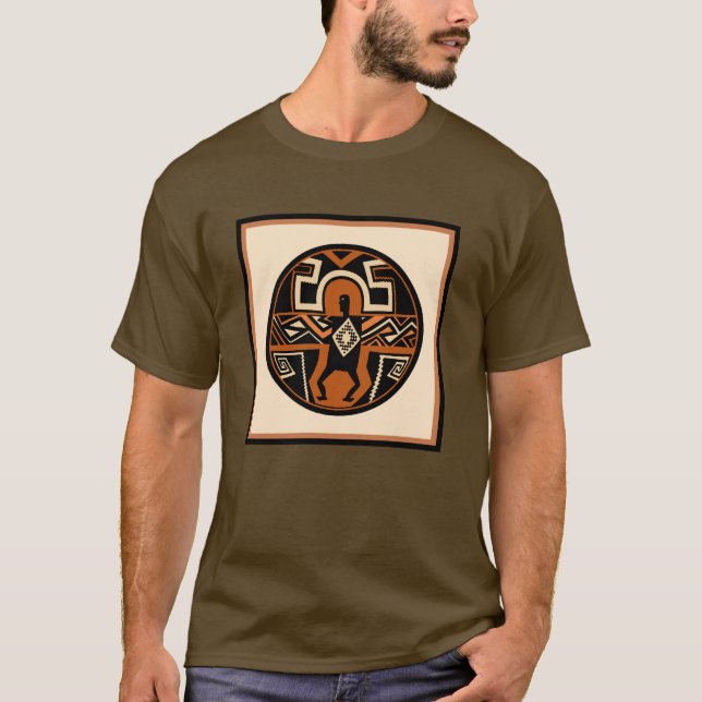 Mimbres Southwest Indian t-shirt (Front)