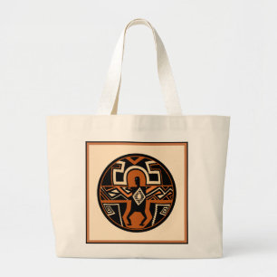 Mimbres Warrior Large Tote Bag
