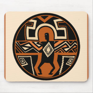 Mimbres Warrior Mouse Pad