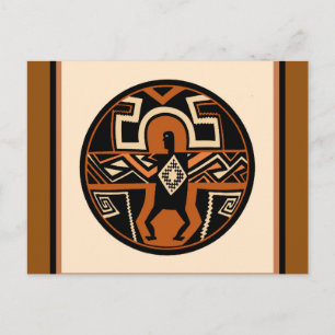 Mimbres Warrior Postcard