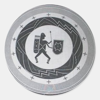 Mimbres Warrior sticker