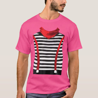 Mime Artist Performer Arts Halloween Cosplay Suit T-Shirt