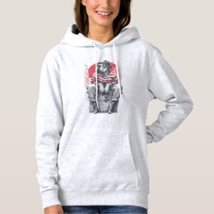 Mime Mastiff � Silent Funny Dog Hoodie