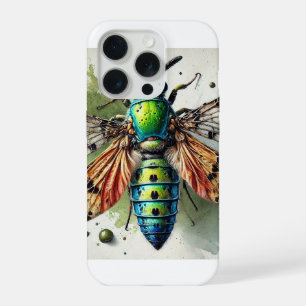 Mimexocentrus Dorsal View 210824IREF203 - Watercol iPhone 15 Pro Case