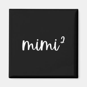 Mimi2 Mimi Squared Times Two Twins 2nd Power New S Magnet