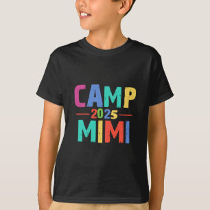 Mimi 2025 Family Vacation Matching Summer Camping  T-Shirt