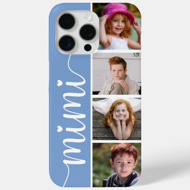 Mimi 4 Photo Case-Mate iPhone Case (Back)