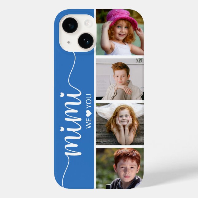 Mimi 4 Photo Case-Mate iPhone Case (Back)