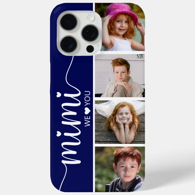 Mimi 4 Photo Case-Mate iPhone Case (Back)