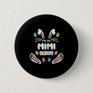 Mimi Bunny Easter Matching Family Rabbit Grandma N 6 Cm Round Badge