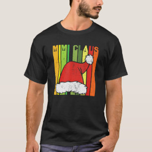 Mimi Claus Grandma Funny Christmas Xmas Pajama T-Shirt