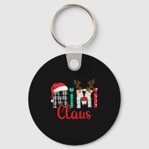 Mimi Claus Reindeer Christmas  Key Ring