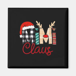 Mimi Claus Reindeer Christmas Magnet