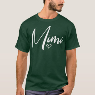 Mimi For Grandma Women Christmas Mothers Day T-Shirt