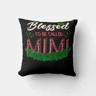 Mimi Gift Blessed To Be Called Mimi Lover Cushion
