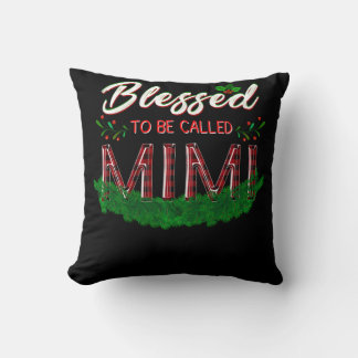 Mimi Gift | Blessed To Be Called Mimi Lover Cushion