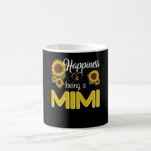 Mimi Gift Happiness Is Being A MiMi Sunflower Coffee Mug