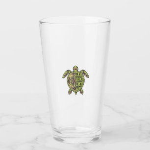 Mimi Grandma Sea Turtle Vintage Floral Shirt Desig Glass