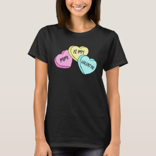 Mimi Is My Valentine Candy Heart Grandma Matching  T-Shirt