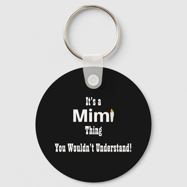 Mimi Keychain (Front)