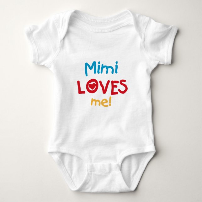 Mimi Loves Me T-shirts and Gifts (Front)