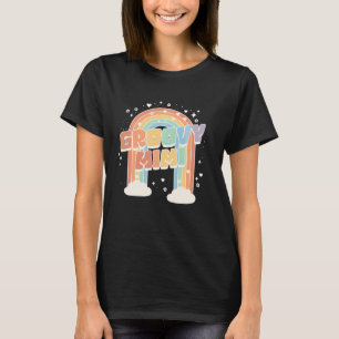 Mimi Mum Second Birthday Rainbow Two Groovy 2nd Bd T-Shirt