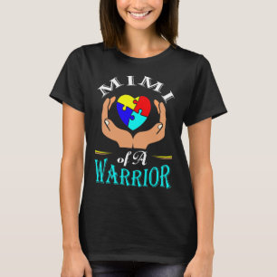 Mimi Of A Warrior Autism T-Shirt
