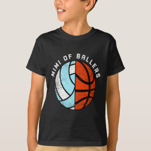 Mimi of ballers funny volleyball basketball mimi p T-Shirt