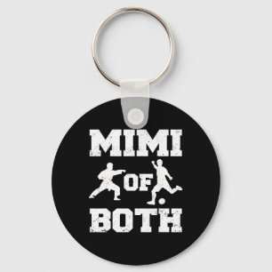 Mimi Of Both Karate And Soccer Funny Martial Arts Key Ring