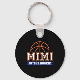 Mimi Of Rookie 1st Birthday Sketll Theme Matching Key Ring