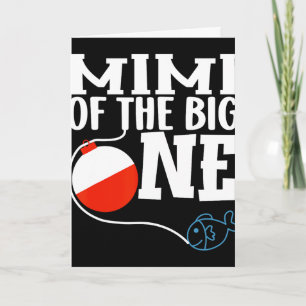 Mimi Of The Big One Fishing Boy First Birthday Ofi Card