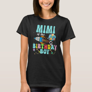Mimi Of The Birthday Astronaut Boy Space Party  T-Shirt