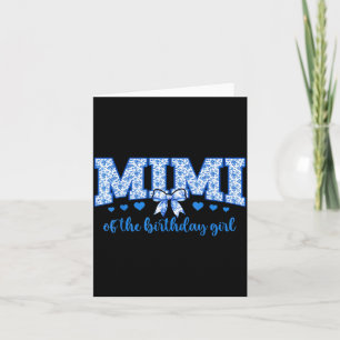 Mimi of The Birthday Girl Blue Chinoiserie Floral Card