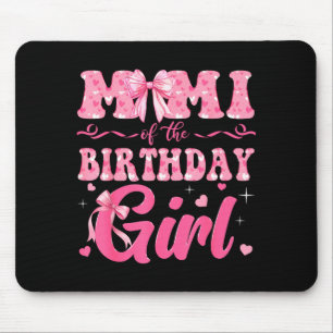 Mimi Of The Birthday Girl Family Nk Coquette Bow Mouse Pad