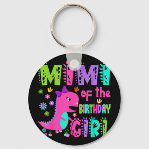 Mimi of the birthday girl saurus rex dinosaur key ring