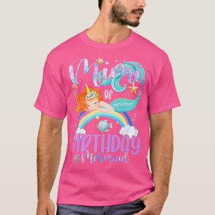 Mimi Of The Birthday Girls Mermaid Magic Family Un T-Shirt