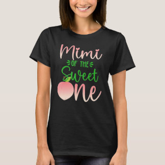 Mimi Of The Birthday One Peach 1st Summer Fruit Fa T-Shirt