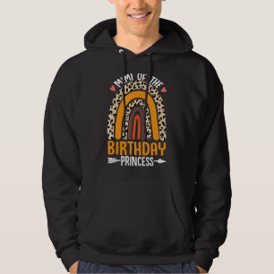 Mimi Of The Birthday Princess Rainbow Mummy Mother Hoodie