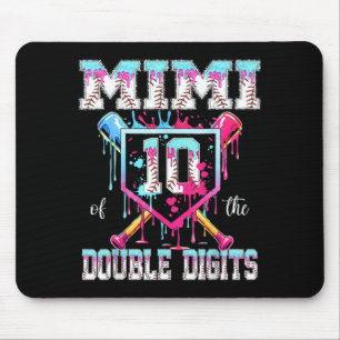 Mimi Of The Double Digits 10th Birthday Boy Mouse Pad
