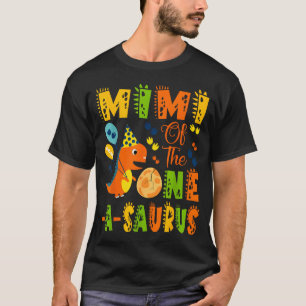 Mimi of the one-a-saurus 1st birthday dinosaur T-Shirt